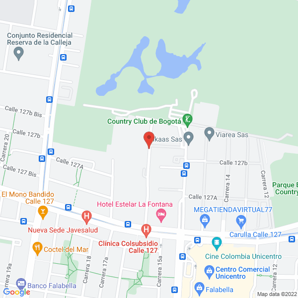 Mapa de Organización Y Construcciones Ltda.