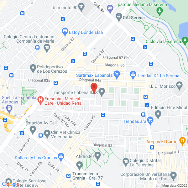 Mapa de Punto Guia S.A.S.