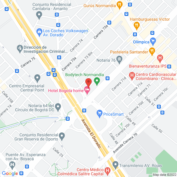 Mapa de Famisegur Ltda.