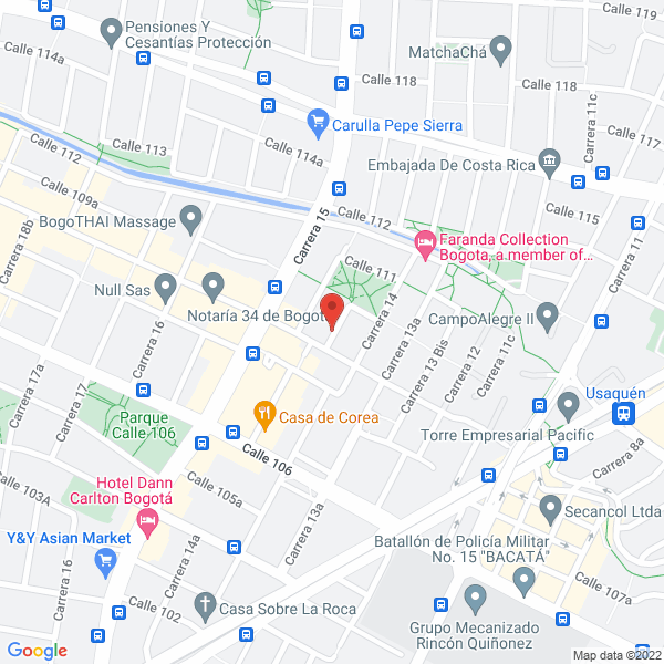 Mapa de Paola Andrea Elias Nader