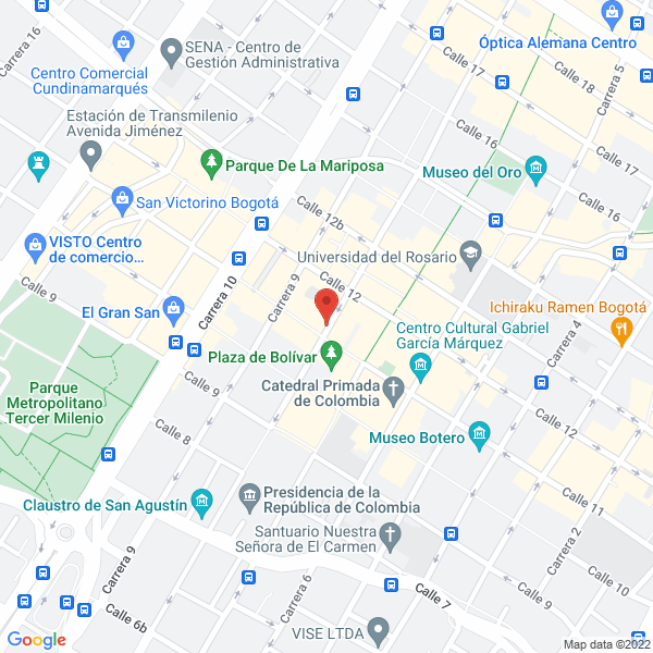 Mapa de M Y J Libero Ltda.