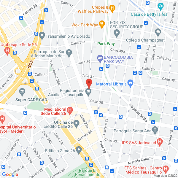 Mapa de Mg Group Ltda.