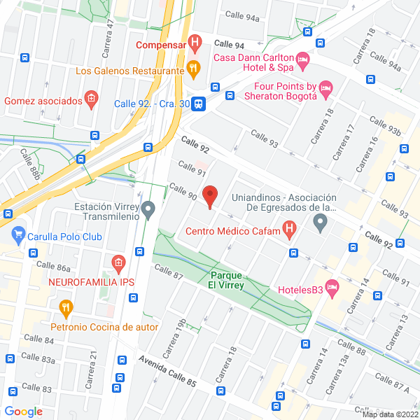 Mapa de Western Dental S.A.S.