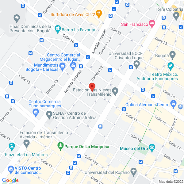 Mapa de Fider Electronics