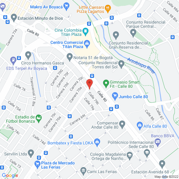 Mapa de Alberto Elias Lenes Marin