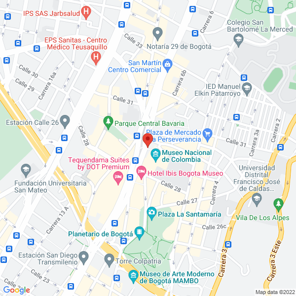 Mapa de Consultores Geología Y Geofísica