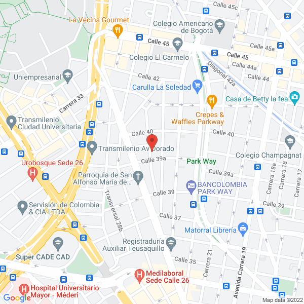 Mapa de Jacadi Y Cía. Ltda.