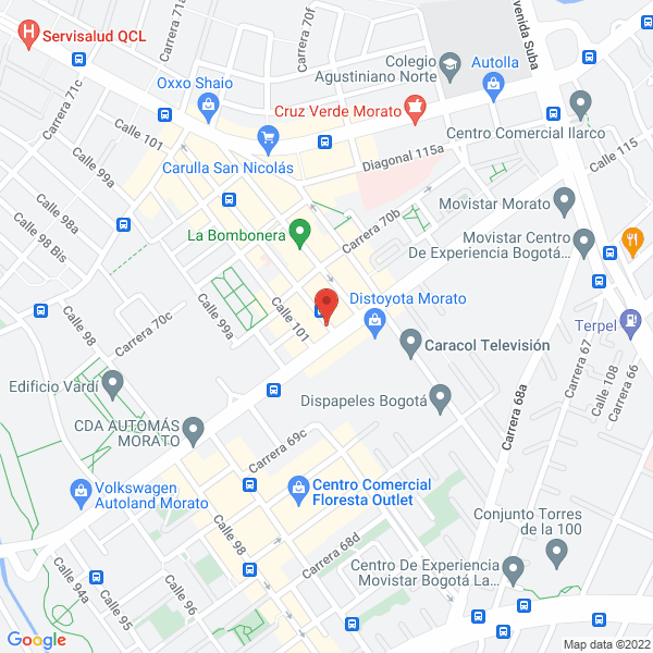 Mapa de Rafael Torres