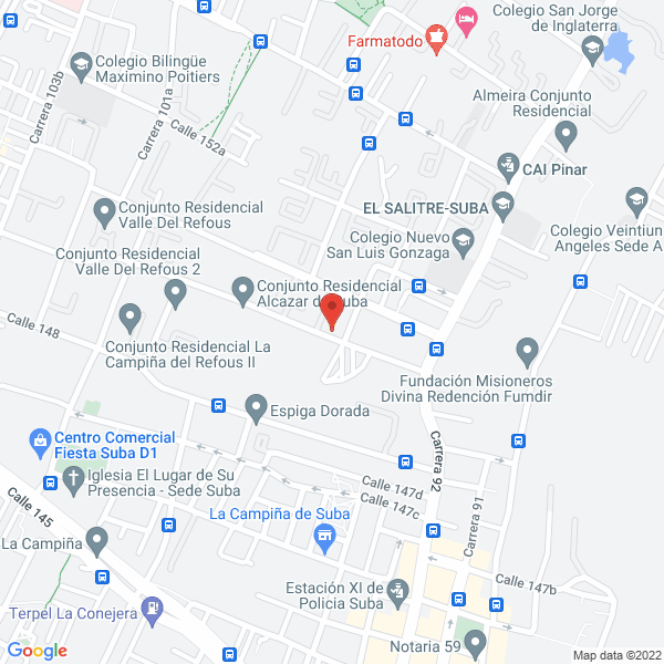Mapa de Consultores Integrales De Riesgos Ltda.