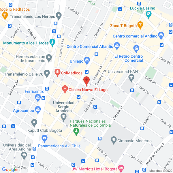 Mapa de Aaron Producciones Ltda.