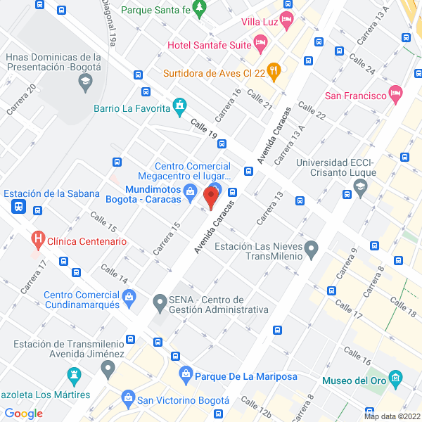 Mapa de Cijad S.A.S.