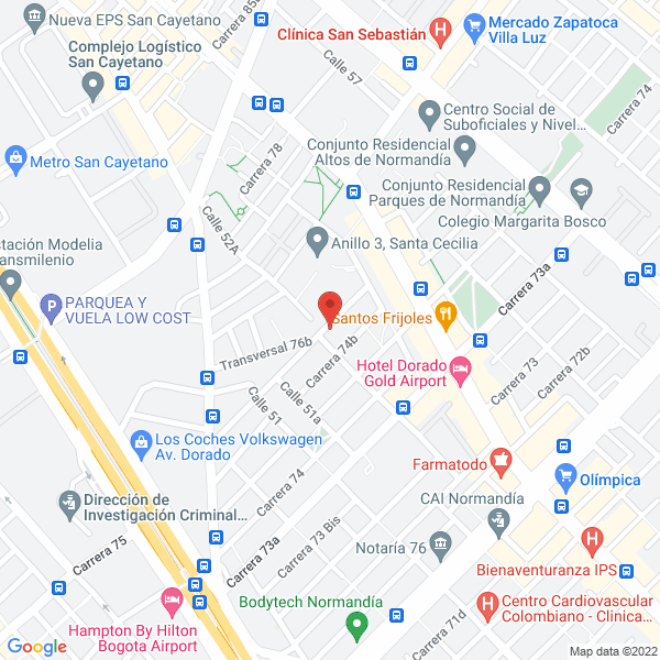 Mapa de Texti Screen Ltda.