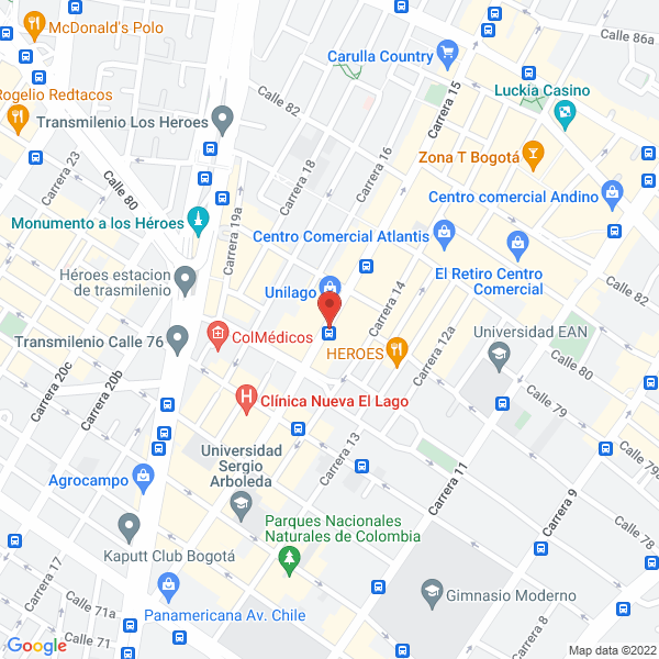 Mapa de Click Soluciones S.A.S.