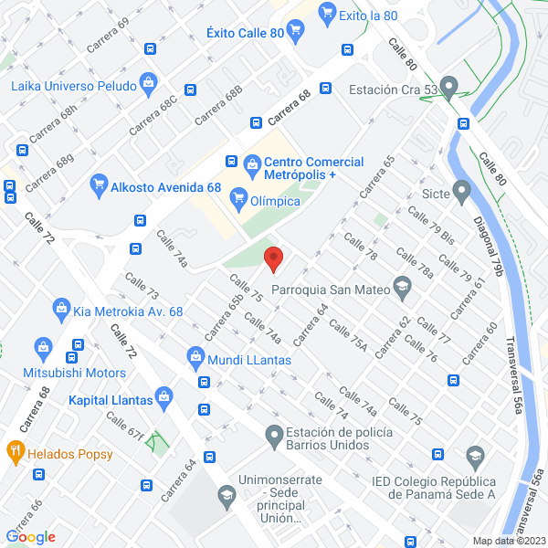Mapa de Industria Colombiana De Purificadores S.A.S.