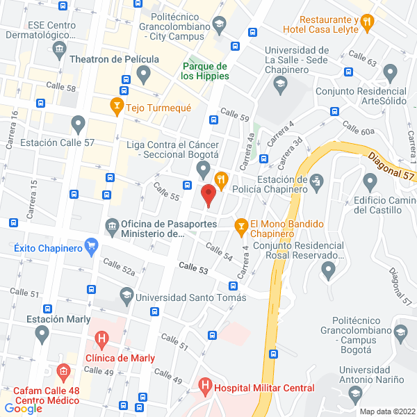 Mapa de Macrocenter
