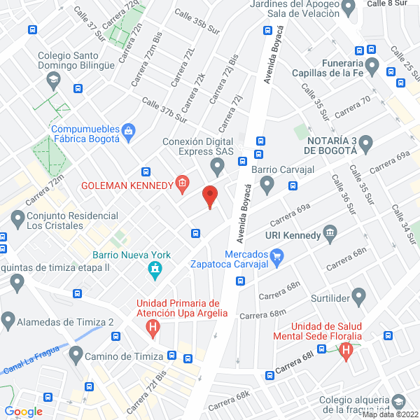 Mapa de Toy S World S.A.S.