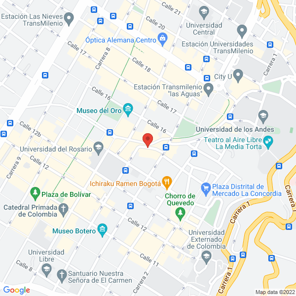 Mapa de Mudar De Colombia Ltda.