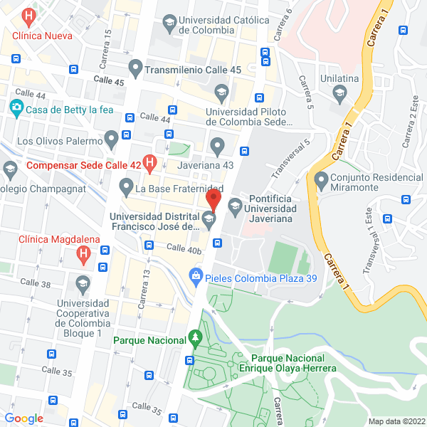 Mapa de Distribuciones Dacar