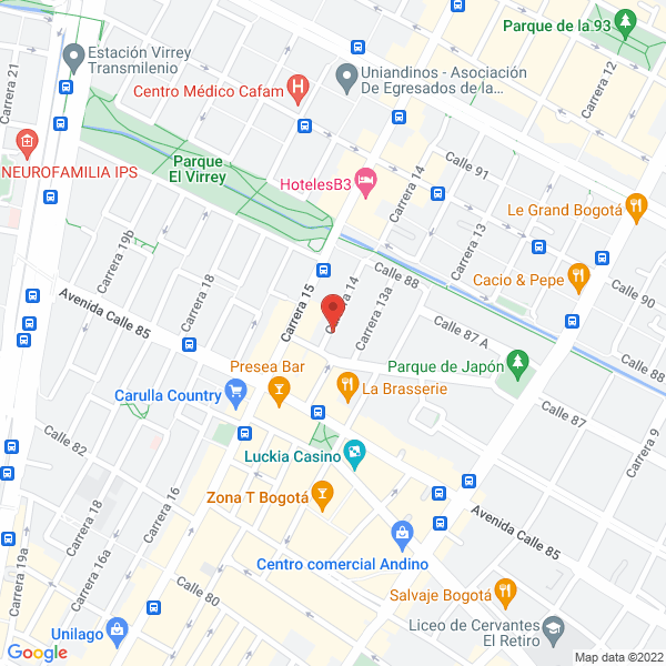 Mapa de Torres De Sevilla S.A. Etapa Dos