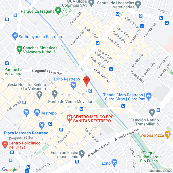 Mapa de Acevedo Guevara Luis Alfonso