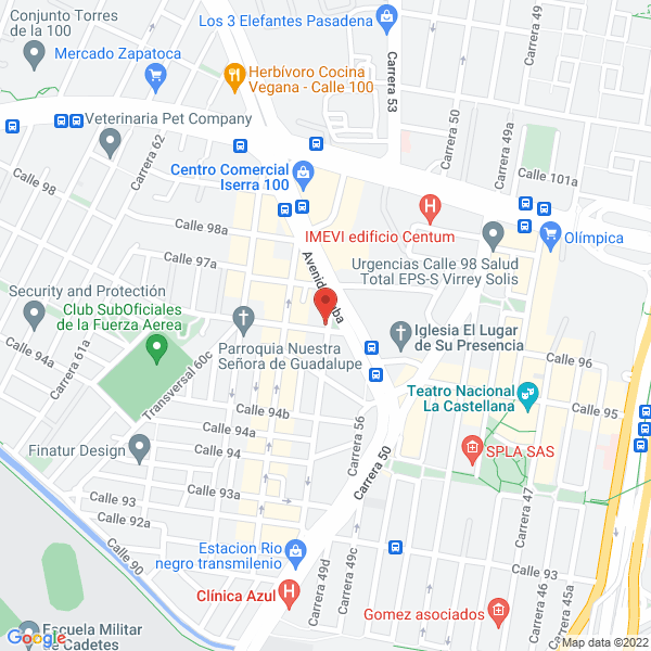 Mapa de Inmobiliaria Premium Ltda.