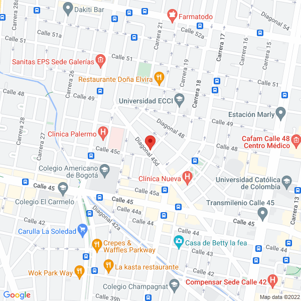 Mapa de Canal Del Humor S.A.