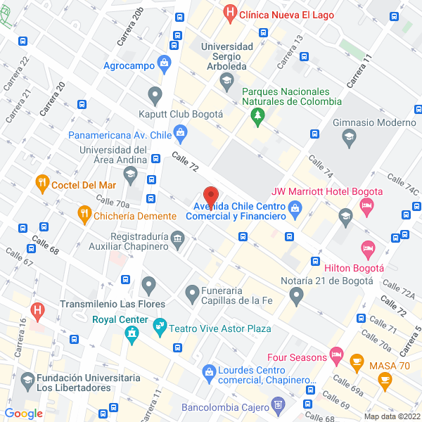 Mapa de C.P.S. Consultoría Empresarial Ltda.