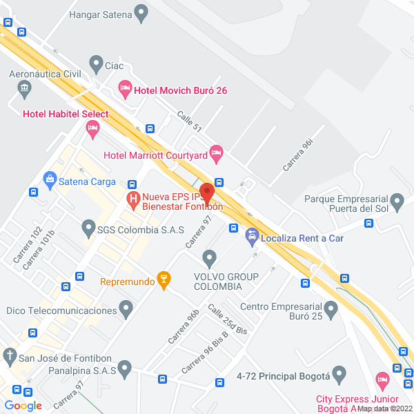 Mapa de Aerolabor Y Soporte Cía. Ltda.