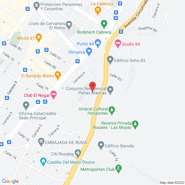 Mapa de Ospina Duque E.U.