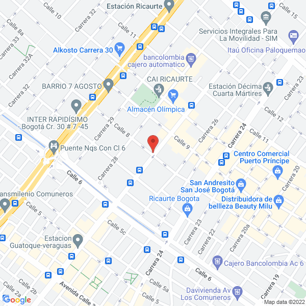 Mapa de Ferre Vapor