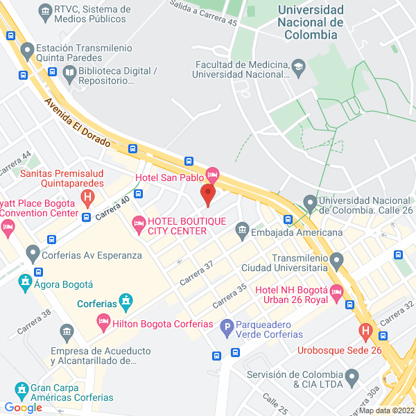 Mapa de Logistica 360 S.A.S.