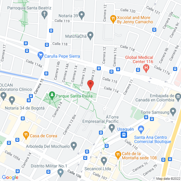 Mapa de Icvp S.A.S.