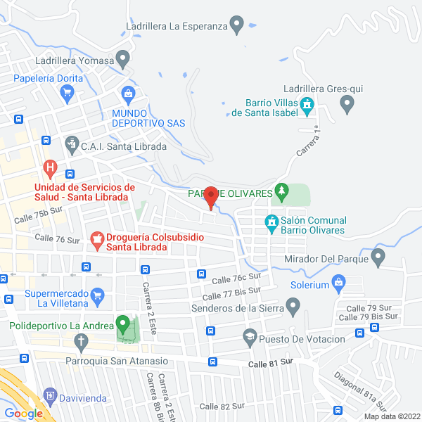Mapa de Diseños Intercon Ltda.