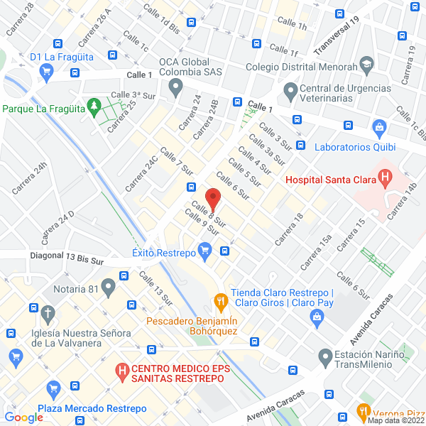 Mapa de Jardin Infantil New Happy Kids
