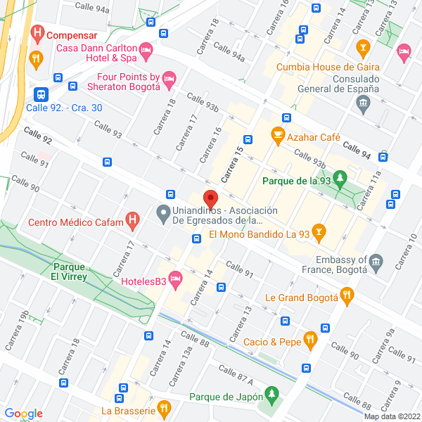 Mapa de Ribón Perry Y Cía.