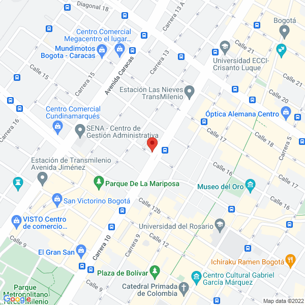 Mapa de Coneléctricos Industriales