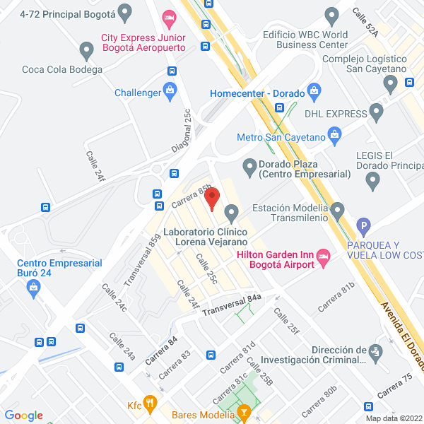 Mapa de Transport International Cargo Ltda
