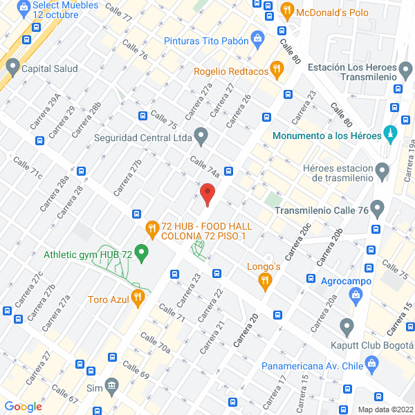 Mapa de Tecnimoto