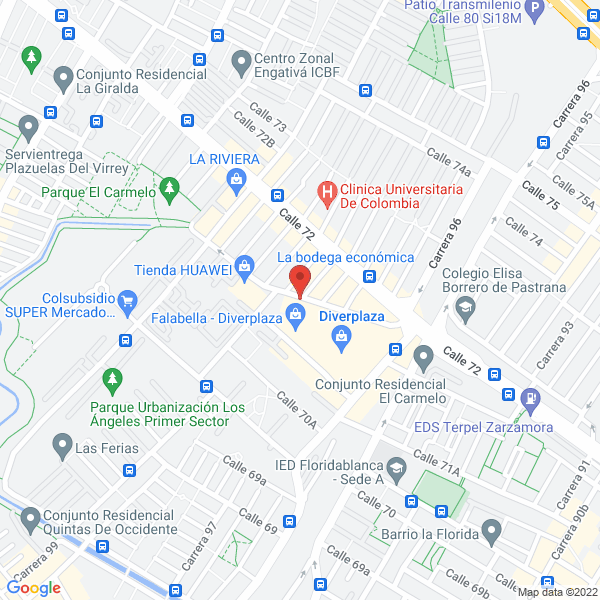 Mapa de Raúl Armando Abril Sequera
