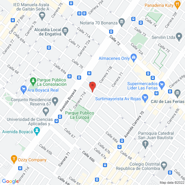 Mapa de R & A Trading Company S.A.S.