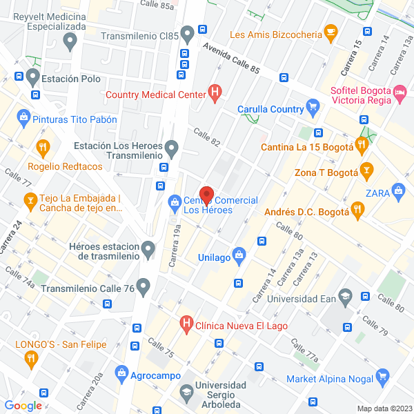 Mapa de Martínez Peñuela Promotores De Seguros Ltda.
