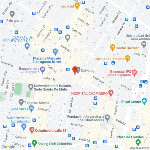 Mapa de Abc Publicidad & Digitales E.U.