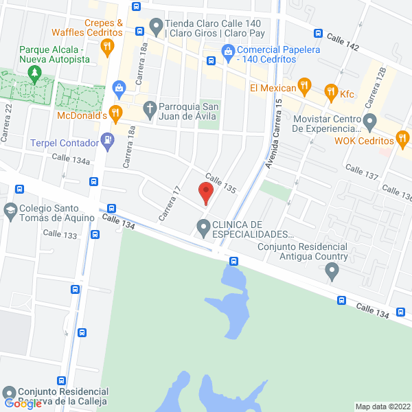 Mapa de Codeobras Ltda