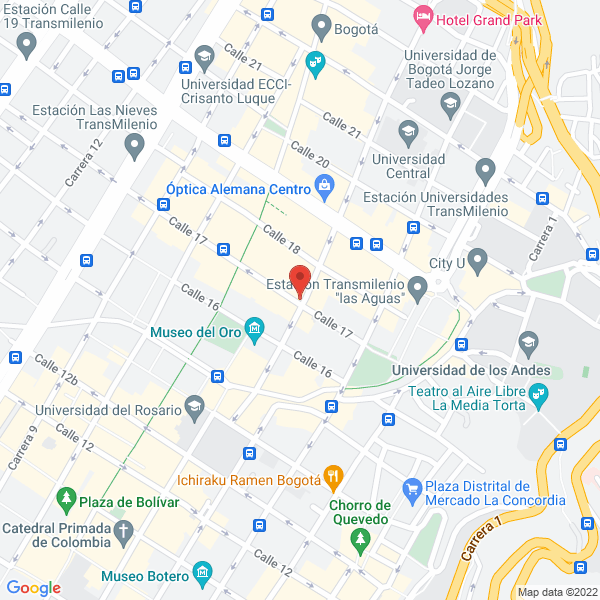 Mapa de Conbersar Ltda.