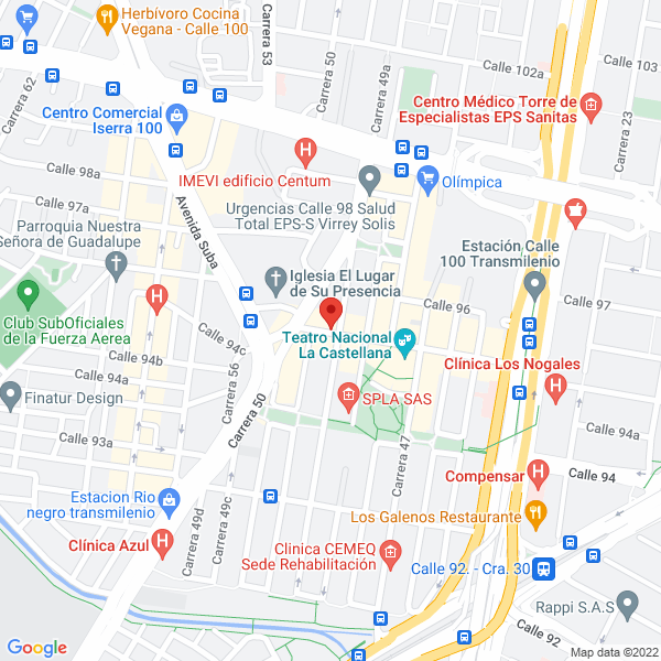 Mapa de Security Business Ltda