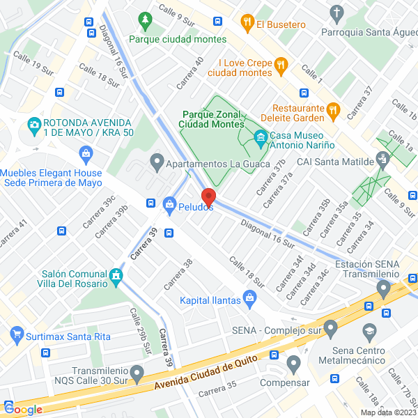 Mapa de Estructuras Equipos Y Espacios Logísticos S.A.S.