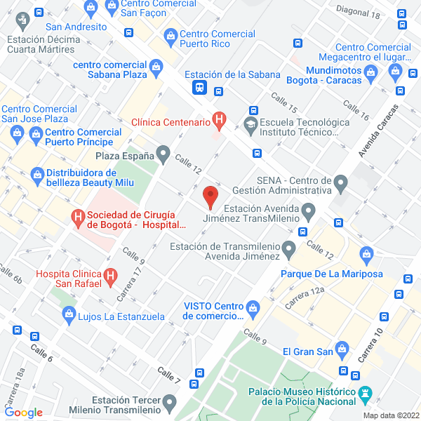 Mapa de Copplasticos Pg S.A.S.