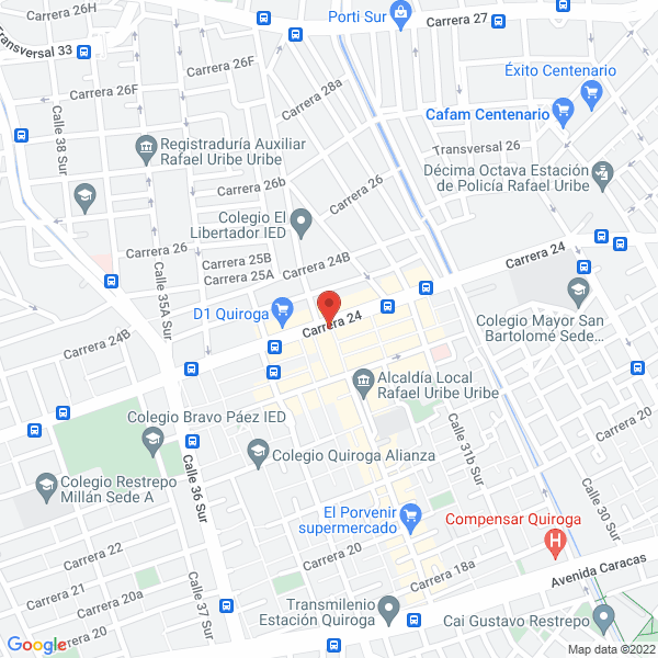 Mapa de Mecaniservicios