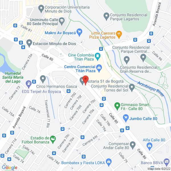 Mapa de Garrido Arquitectos Asociados Ltda.
