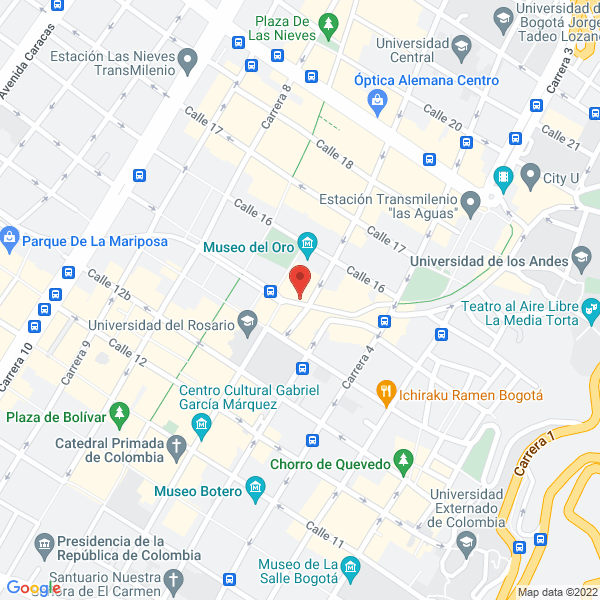 Mapa de Luis Carlos Tavera